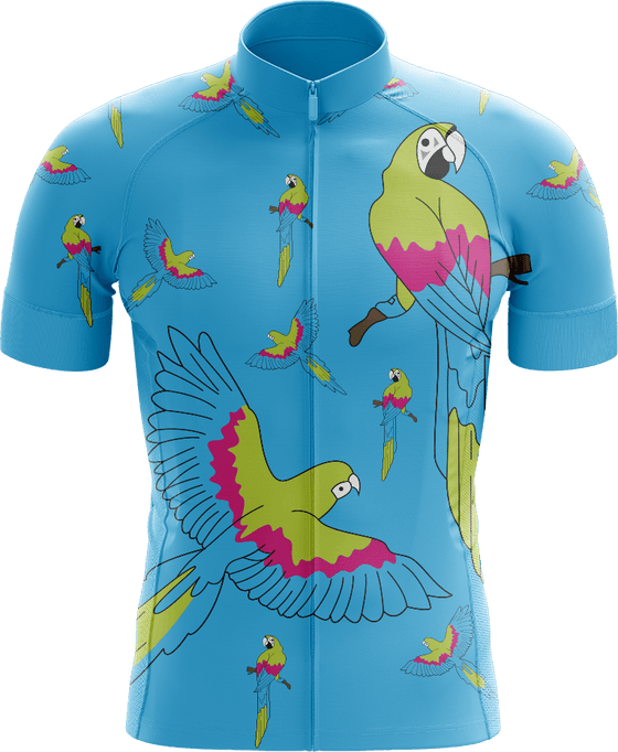 Majestic Macaw Cycling Jerseys - fungear.com.au