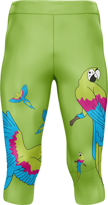  Majestic Macaw tights 3/4 or full length - fungear.com.au