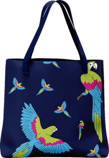  Majestic Macaw Tote Bag - fungear.com.au