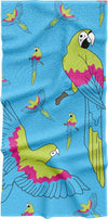 Majestic Macaw Towels - kustomteamwear.com