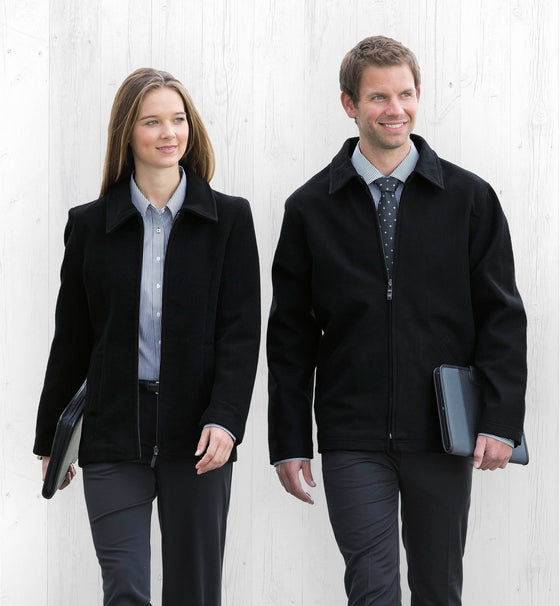 Melton Wool Ceo Jacket - Mens - kustomteamwear.com