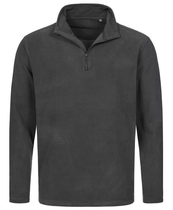 Men's Active Fleece Half-Zip - kustomteamwear.com