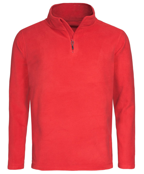 Men's Active Fleece Half-Zip - kustomteamwear.com