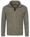 Men's Active Melange Fleece Jacket - kustomteamwear.com