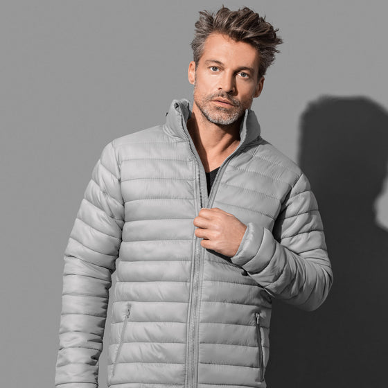 Men's Active Padded Jacket - kustomteamwear.com