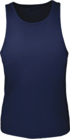 MENS BRUSHED RAZOR BACK SINGLET - kustomteamwear.com