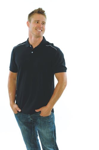 Mens Cotton Rich Paris Polo - kustomteamwear.com