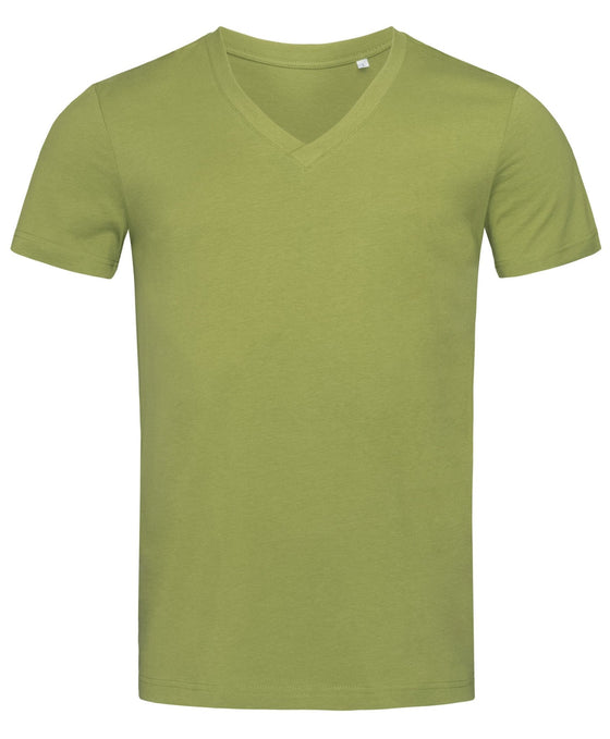 Men's James Organic V-neck - kustomteamwear.com