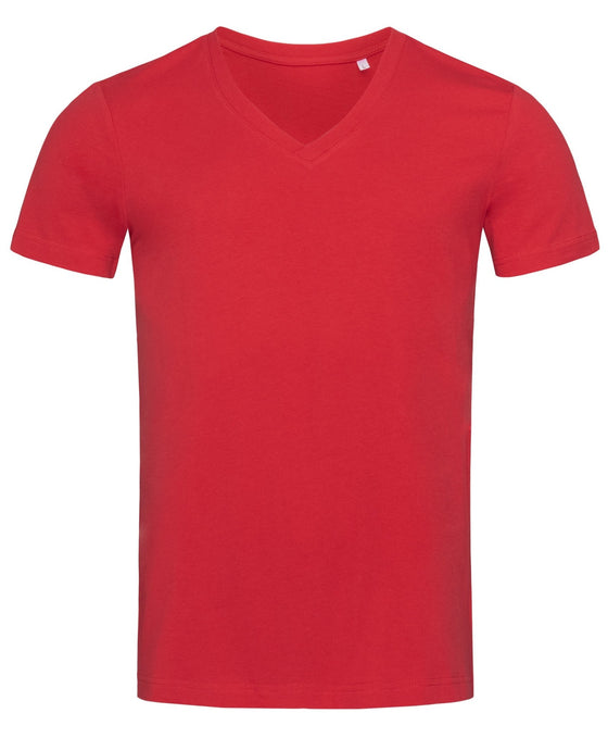 Men's James Organic V-neck - kustomteamwear.com