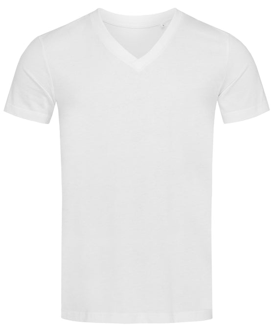 Men's James Organic V-neck - kustomteamwear.com