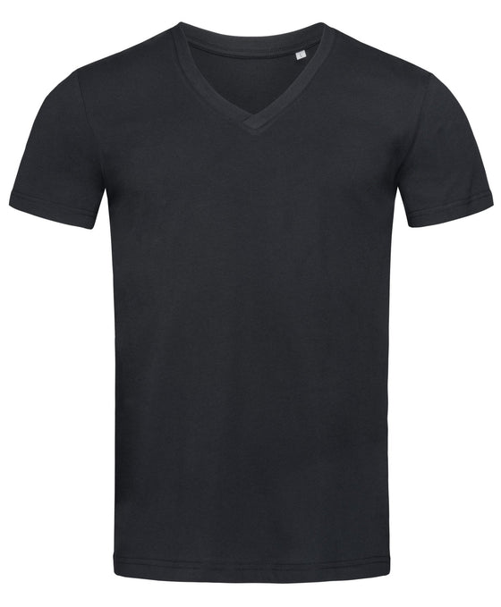 Men's James Organic V-neck - kustomteamwear.com