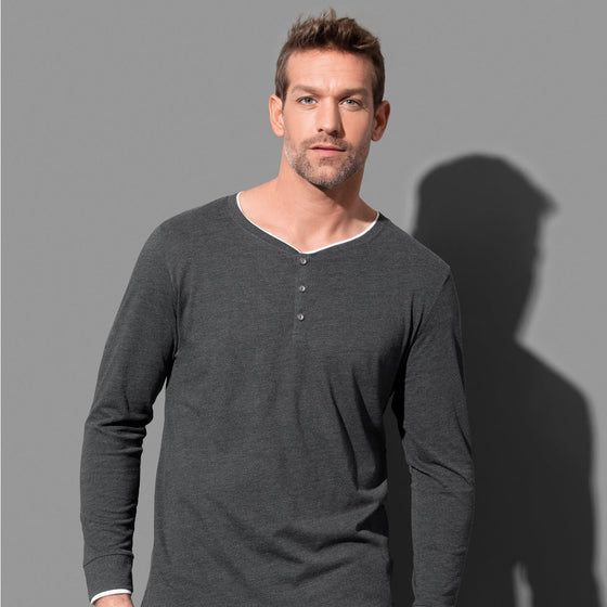 Men's Luke Henley Long Sleeve - kustomteamwear.com
