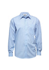 Mens Micro Check Long Sleeve Shirt - kustomteamwear.com