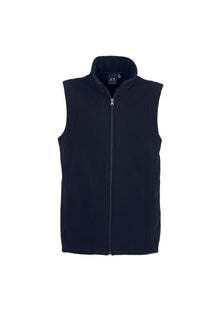  Mens Plain Micro Fleece Vest - kustomteamwear.com