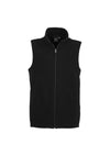 Mens Plain Micro Fleece Vest - kustomteamwear.com