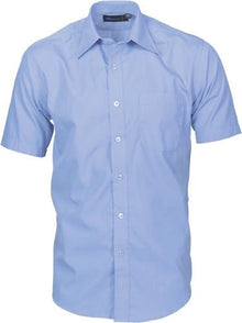  Mens Premier Poplin Business Shirts - Short Sleeve - kustomteamwear.com