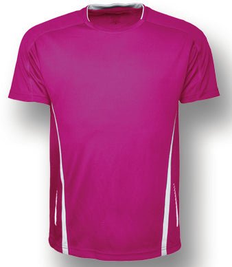 MENS REFLECTIVE CONTRAST SPORTS TEE - kustomteamwear.com