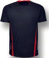 MENS REFLECTIVE CONTRAST SPORTS TEE - kustomteamwear.com