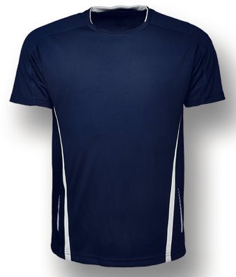 MENS REFLECTIVE CONTRAST SPORTS TEE - kustomteamwear.com