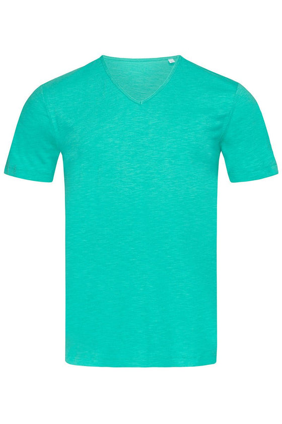 Men's Shawn Slub V-neck - kustomteamwear.com