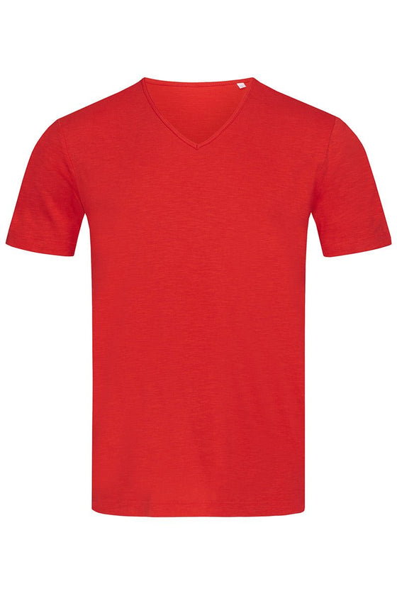 Men's Shawn Slub V-neck - kustomteamwear.com