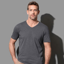  Men's Shawn Slub V-neck - kustomteamwear.com