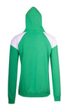 Mens Shoulder Contrast Panel Hoodie - kustomteamwear.com