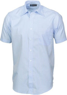  Mens Tonal Stripe Shirts - Short Sleeve - kustomteamwear.com