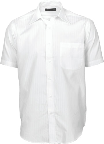 Mens Tonal Stripe Shirts - Short Sleeve - kustomteamwear.com
