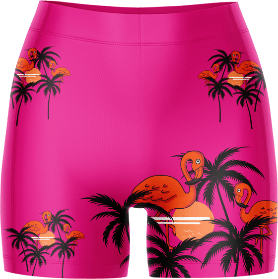 Miami Vice Ladies Gym Shorts - fungear.com.au