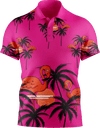 Miami Vice Men's Short Sleeve Polo - fungear.com.au