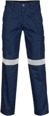 Middle Weight Cotton Double Angled Cargo Pants With CRS Reflective Tape - kustomteamwear.com