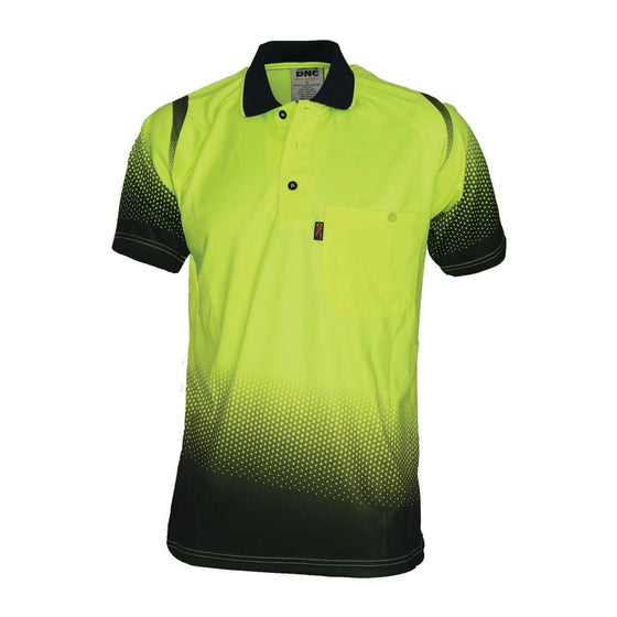 OCEAN HIVIS SUBLIMATED POLO - kustomteamwear.com