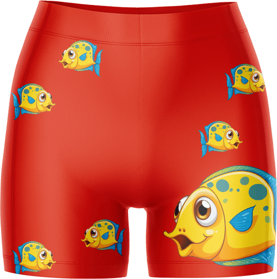 Out of Water Ladies Gym Shorts - fungear.com.au