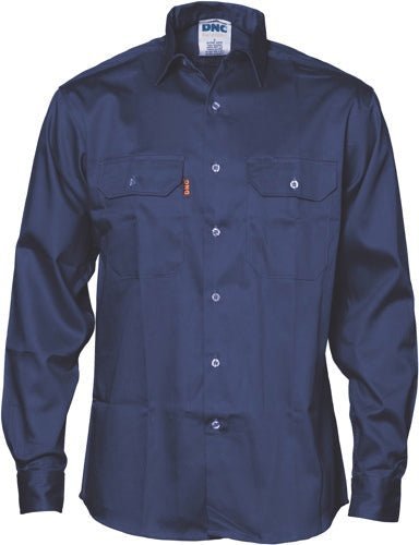 Patron Saint¨ Flame Retardant Drill Shirt, Long Sleeve - kustomteamwear.com