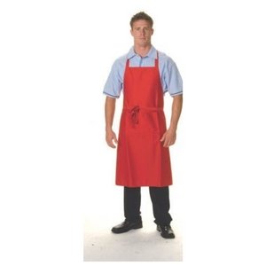 P/C Full Bib Apron With Pocket - kustomteamwear.com