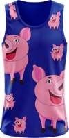 Percy Pig Singlets - fungear.com.au