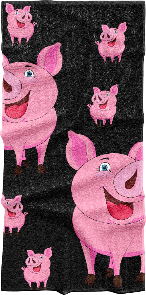 Percy Pig Towels - fungear.com.au