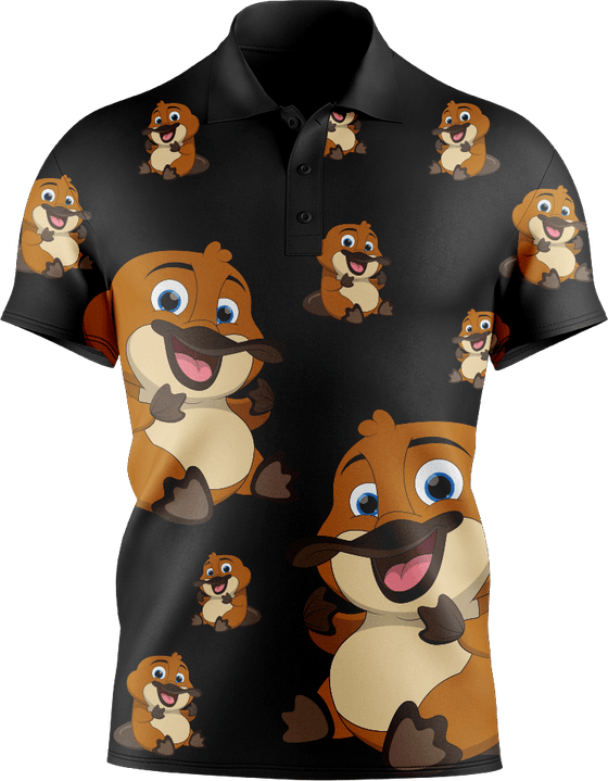 Playa Platypus Men's Short Sleeve Polo - fungear.com.au