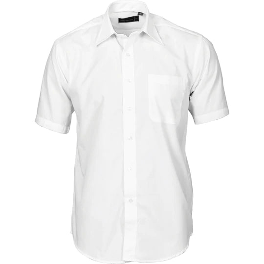 Poly Cotton Business Shirt S/S - kustomteamwear.com