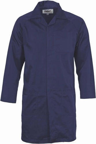 Polyester cotton dust coat (Lab Coat) - kustomteamwear.com