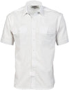Polyester Cotton Work Shirt - Short Sleeve - kustomteamwear.com