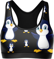  Pranksta Penguin Crop Top - fungear.com.au