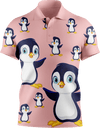 Pranksta Penguin Men's Short Sleeve Polo - fungear.com.au