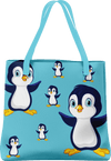 Pranksta Penguin Tote Bag - fungear.com.au