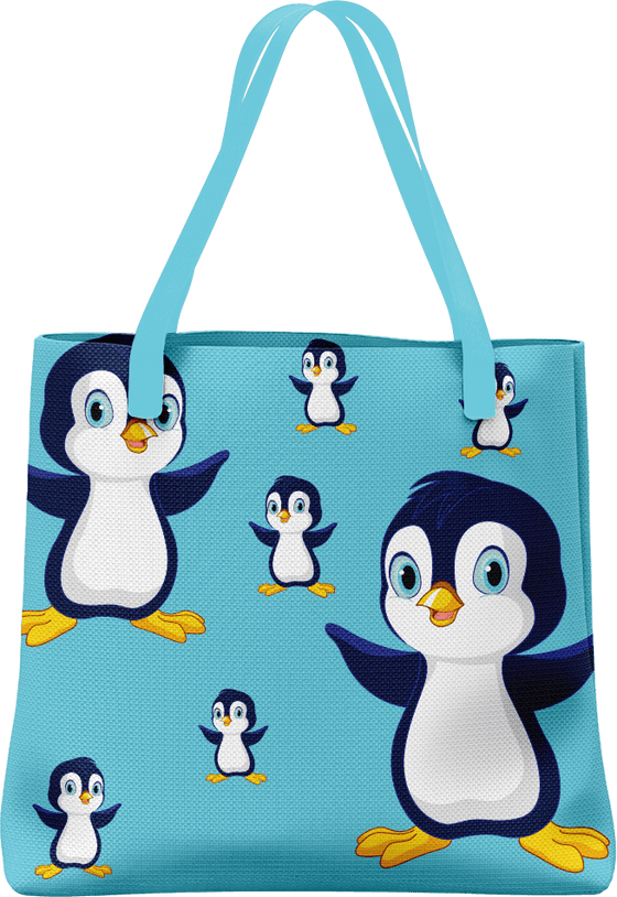 Pranksta Penguin Tote Bag - fungear.com.au