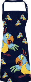 Psycho Parrot Apron - fungear.com.au