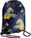 Psycho Parrot Back Bag - fungear.com.au