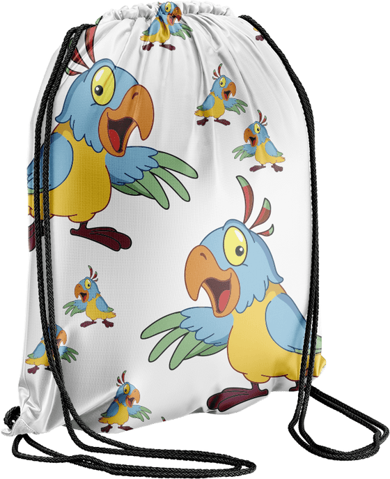 Psycho Parrot Back Bag - fungear.com.au