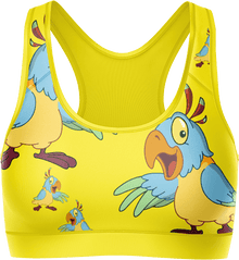  Psycho Parrot Crop Top - fungear.com.au